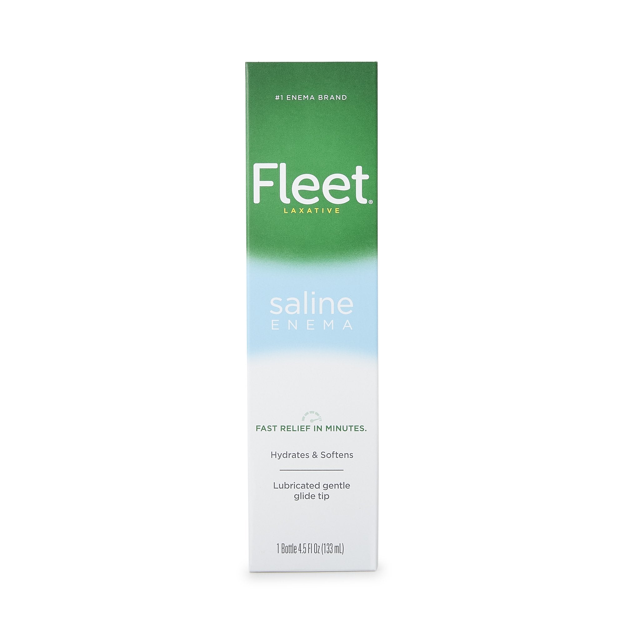 Fleet Saline Enema, 4.5-ounce squeeze bottle
